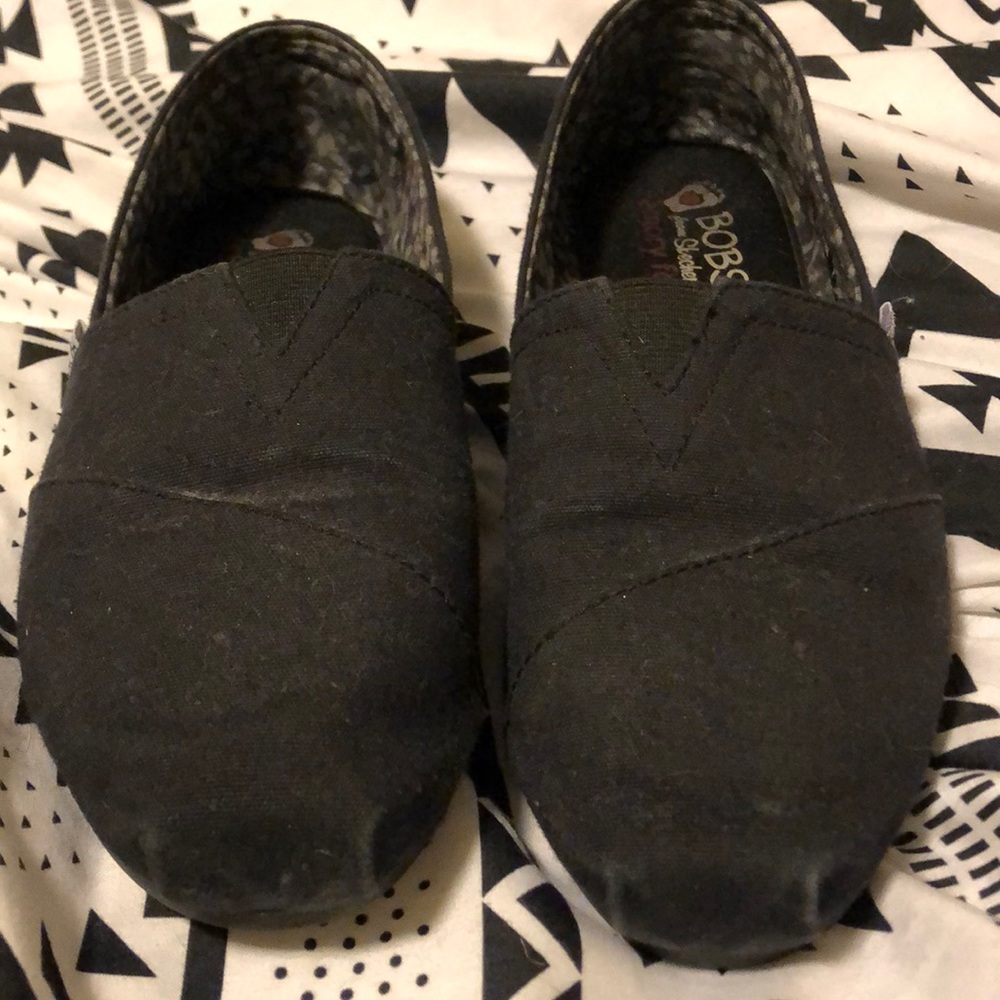 Navy Blue BOBS from Sketchers Memory Foam shoes